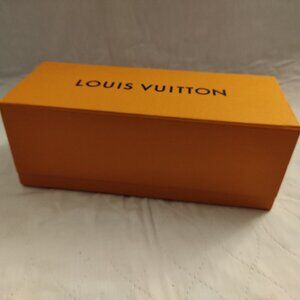 Louis Vuitton Empty Magnetic Orange Gift Box With Packaging